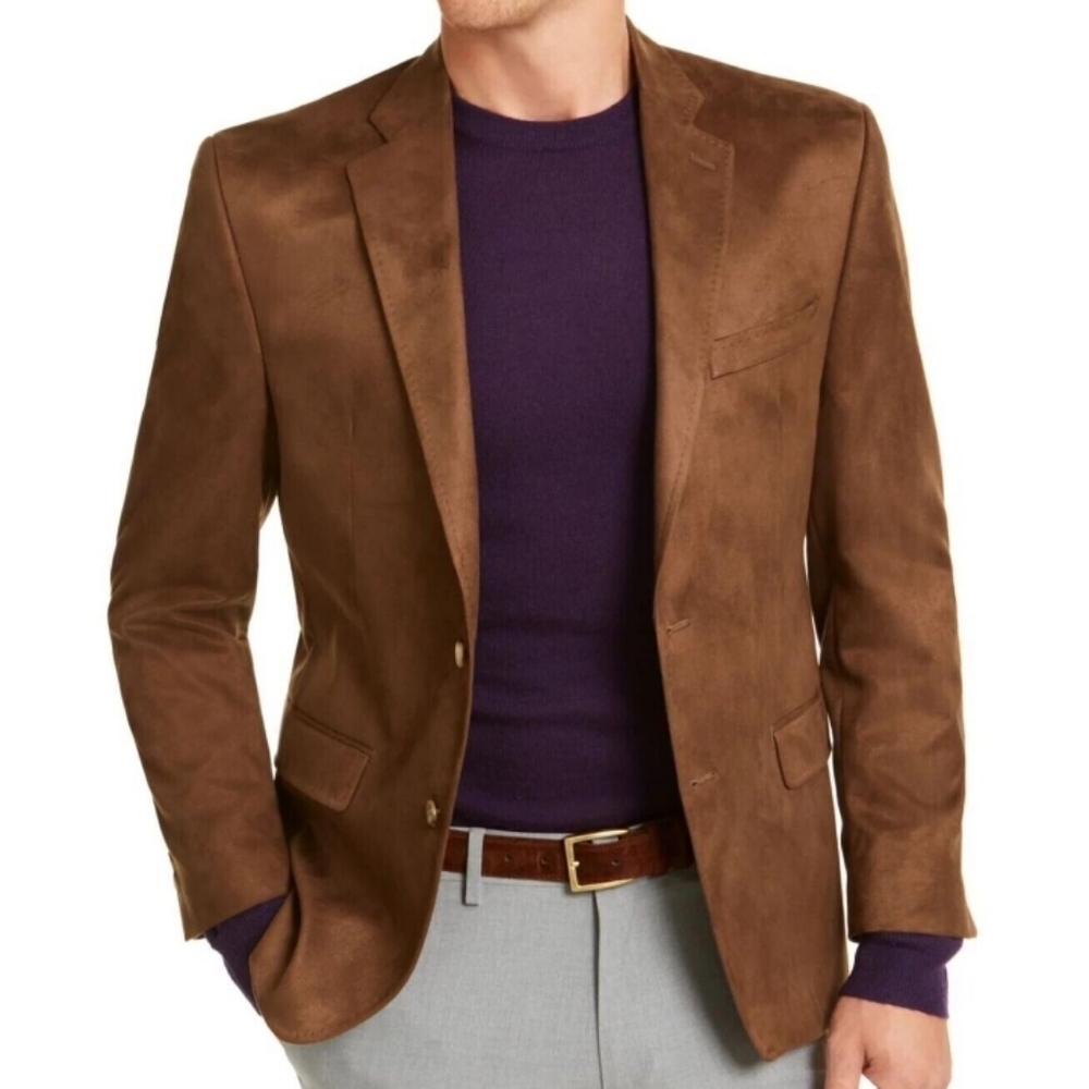 Ralph Lauren sports coat soft suade like material 40S